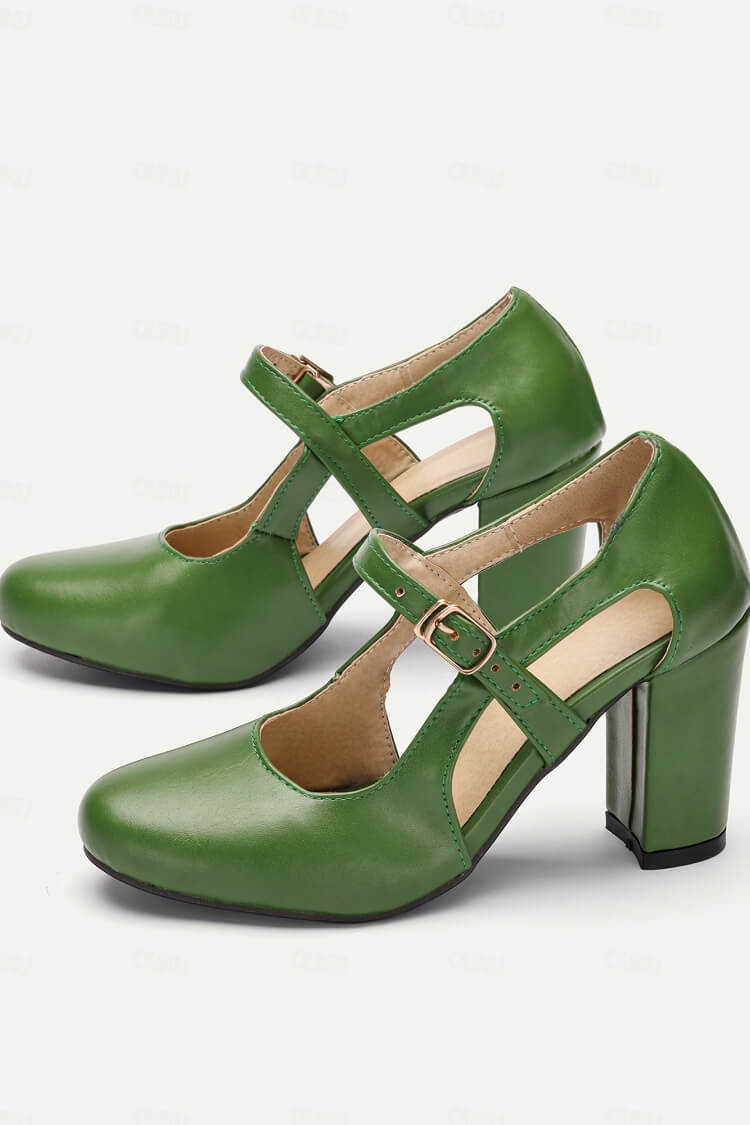 Ambra™ | Zapatos de salón con tira en T y tacón cómodo