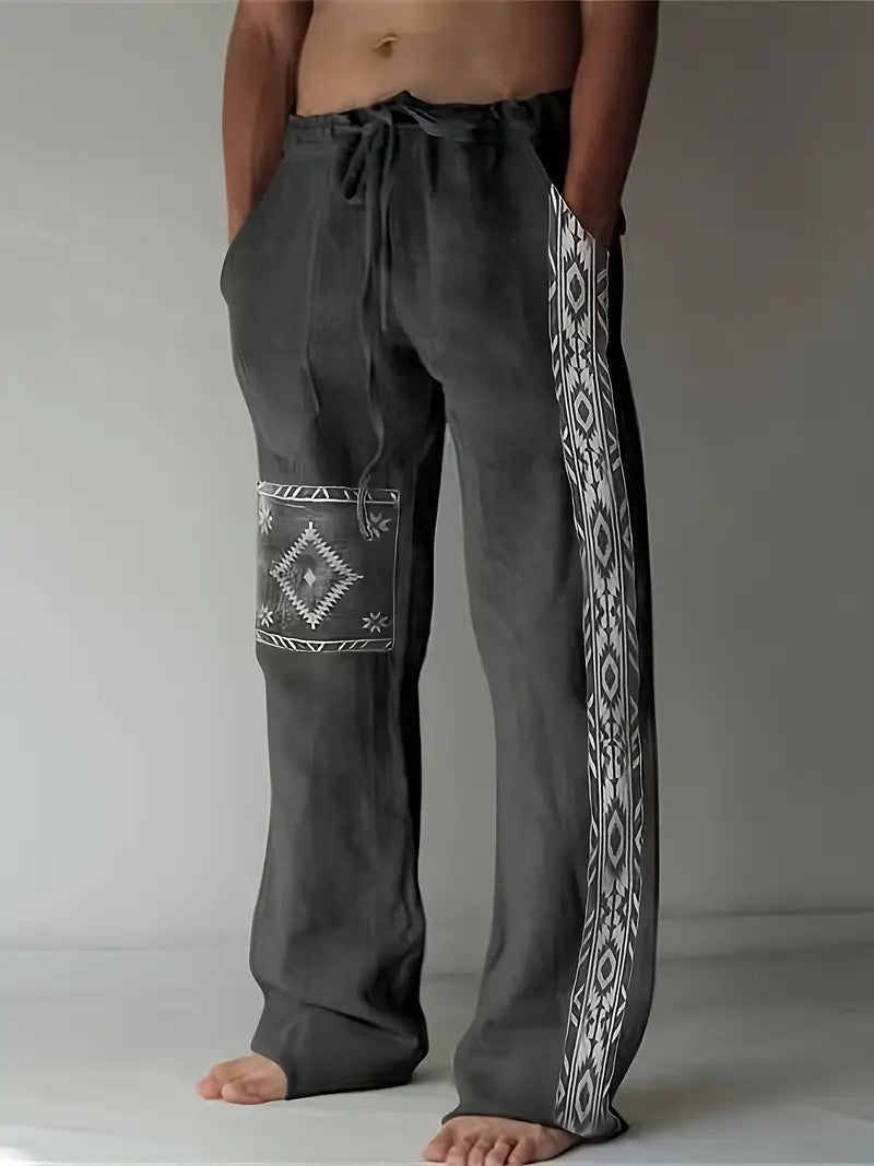 Hendrik™ | Pantalones étnicos de corte cómodo