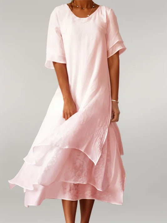 Isilde – Elegante vestido largo de primavera/verano