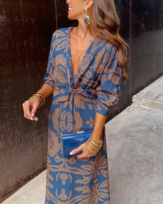 Ida™ - Hermoso vestido con silueta elegante