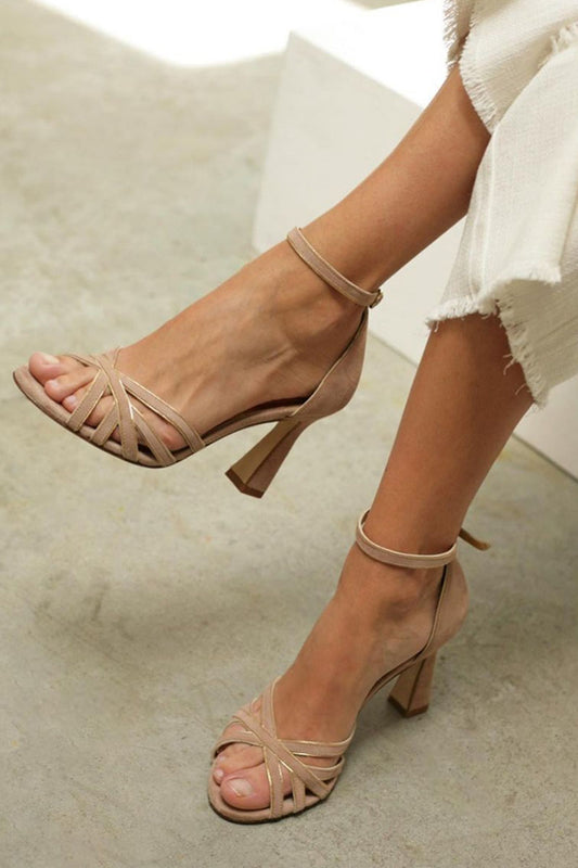 Monica™ - Tacones de patchwork