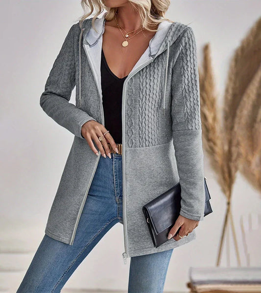 Plume | Sudadera con capucha y cremallera