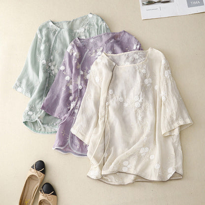 Laurienne™ | Blusa bordada