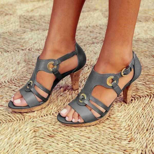 Volmena™ - Sandalias con tacón elegantes