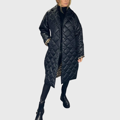 Abrigo acolchado reversible