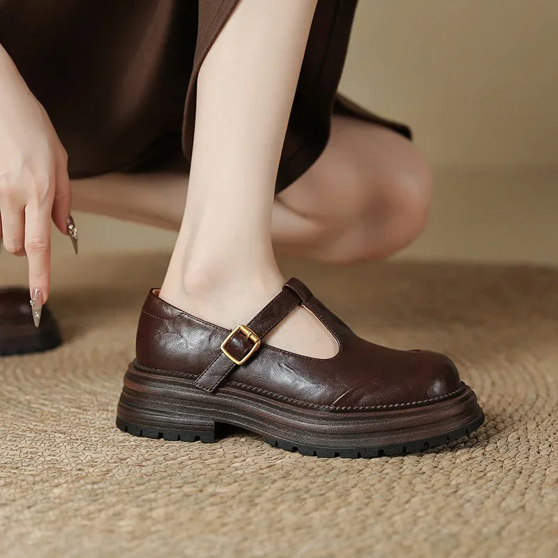 Mary Janes - Zapatos elegantes de cuero