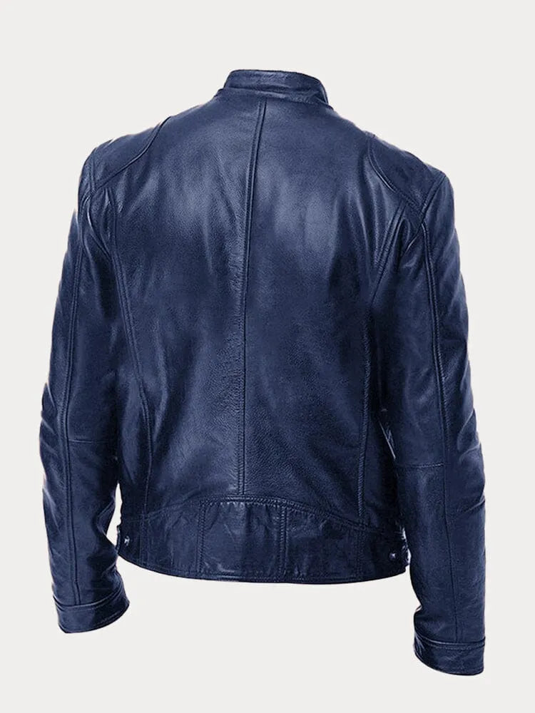 Laluna® | Chamarra de cuero casual
