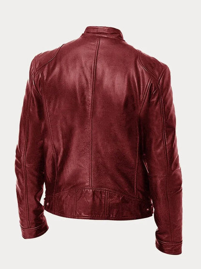 Laluna® | Chamarra de cuero casual