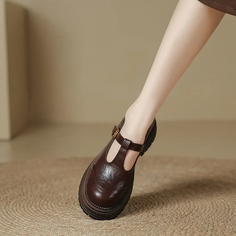 Mary Janes - Zapatos elegantes de cuero
