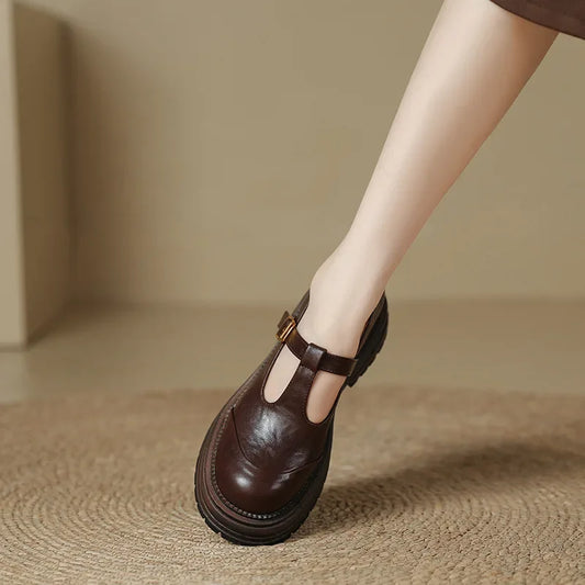 Mary Janes - Zapatos elegantes de cuero