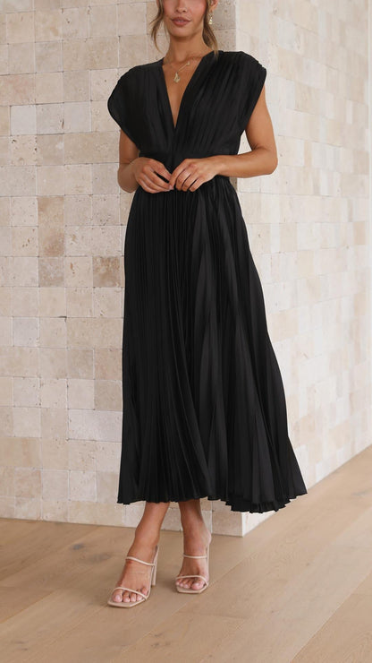 Maria | Elegante vestido plisado