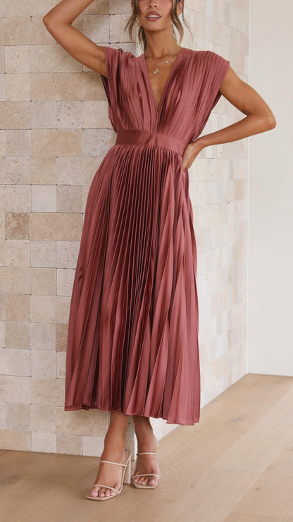 Maria | Elegante vestido plisado