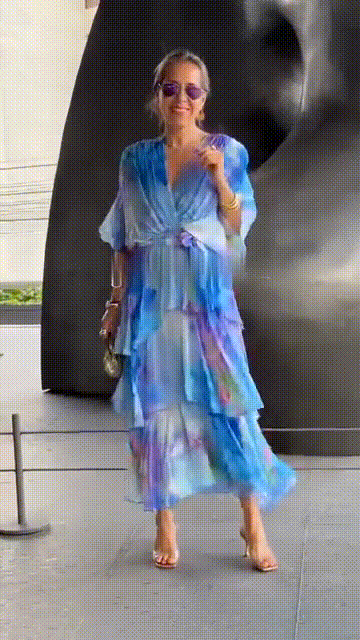 Jade™ | Elegante vestido largo bohemio