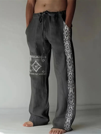 Hendrik™ | Pantalones étnicos de corte cómodo