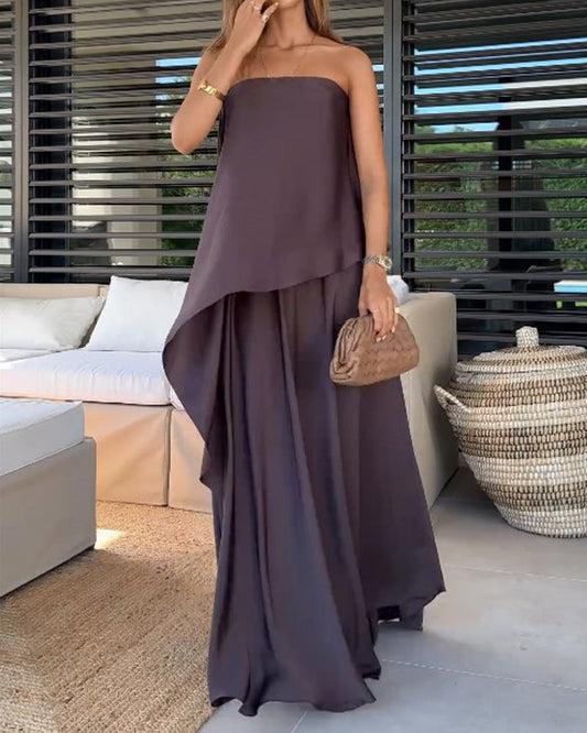 Alba | Conjunto Elegante De 2 Piezas Con Volantes