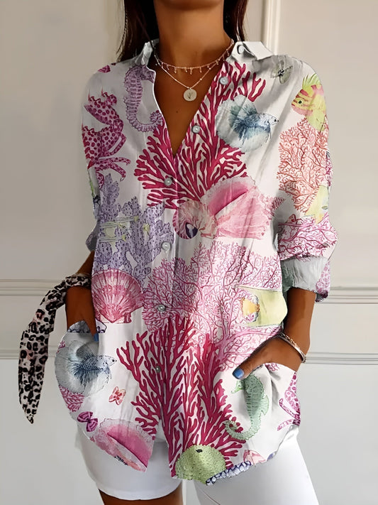 Ronja™ | Blusa con estampado floral